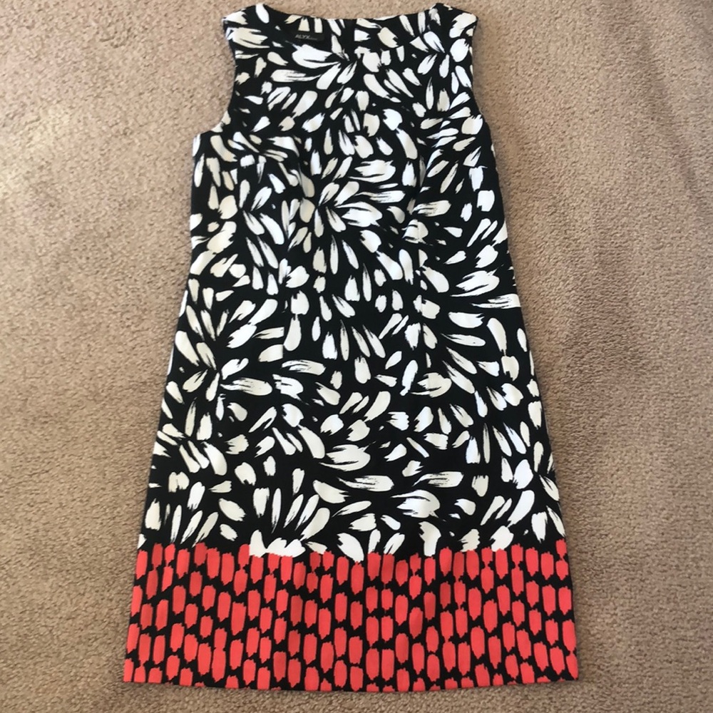 Vibrant Sleeveless Dress—EUC